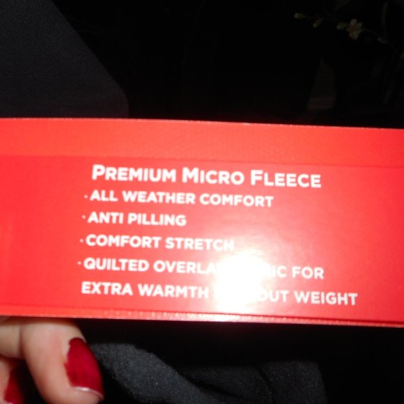 NWT grey New Balance micro fleece jacket, Large - Picture 13 of 13